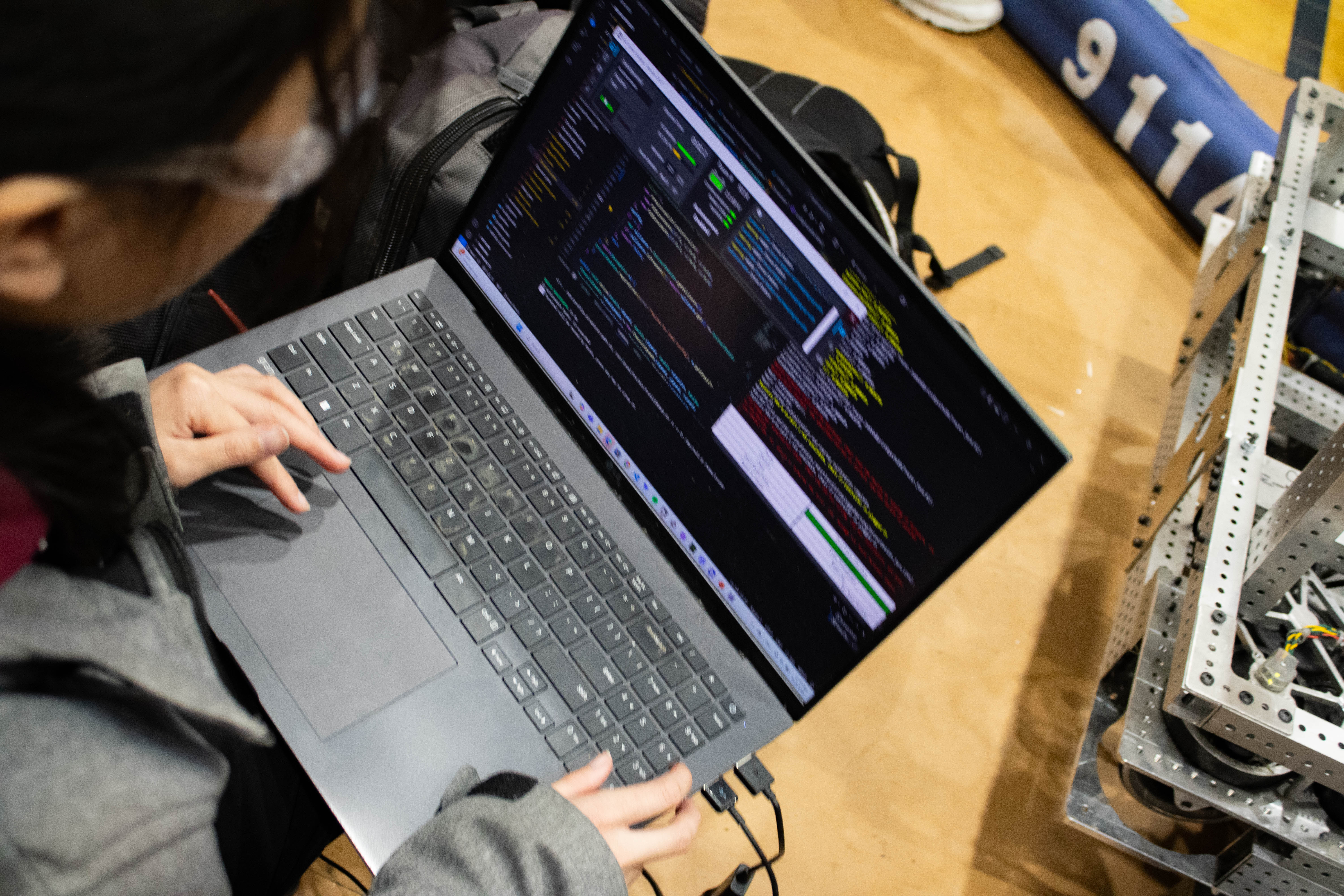 Rotationaries software team at work